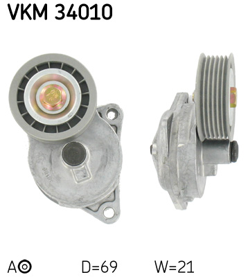 Rola intinzator,curea transmisie VKM 34010 SKF